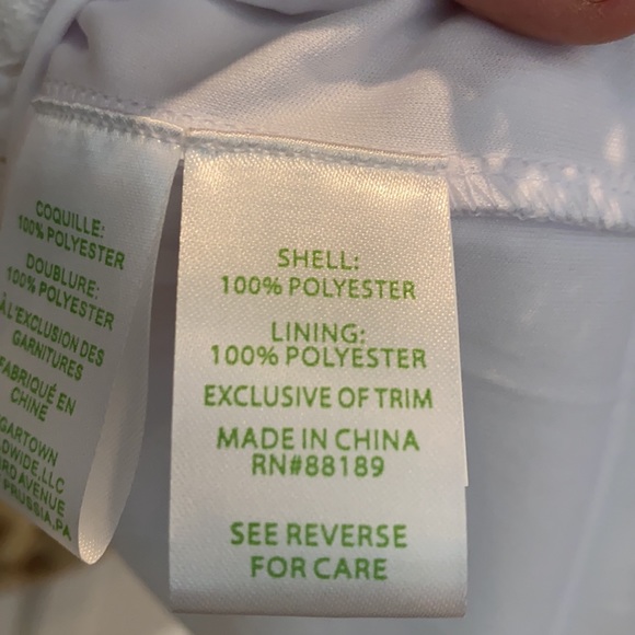 NWT Lilly Pulitzer white lace Zelle dress 6. - Picture 6 of 8